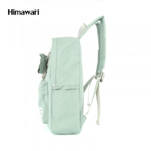 Школьный рюкзак Himawari 0422 светло-зеленый мятный фото сбоку