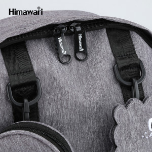 Школьный рюкзак Himawari 0422 молнии крупным планом