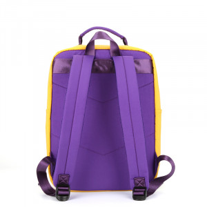 Школьный разноцветный рюкзак Himawari 8029-4 фото сзади