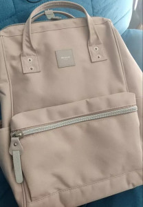 Рюкзак Himawari 1881 бледно-розовый пастельный