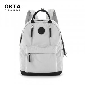 Рюкзак OKTA 1087-05 серый с черным фото спереди