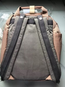 Рюкзак Himawari 188L-32 розово-серый фото сзади
