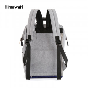 Рюкзак Himawari 9004-08 серый микс фото сзади