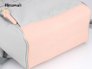 Рюкзак Himawari 123 светло-серый фото дна