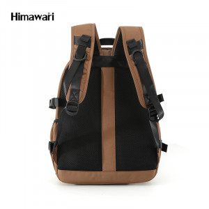 Рюкзак Himawari 9290-06 коричневый фото сзади