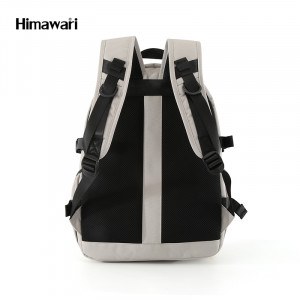 Рюкзак Himawari 9290-03 серый фото сзади