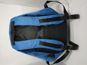 Рюкзак USB  (Bobby антивор) городской GEO синий (ВВ7900)