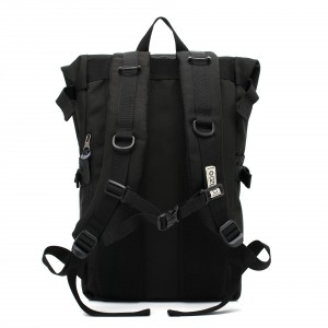 Городской молодежный рюкзак  OZUKO черный (8672)