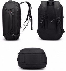 Дорожная сумка-рюкзак OZUKO 9216L черная