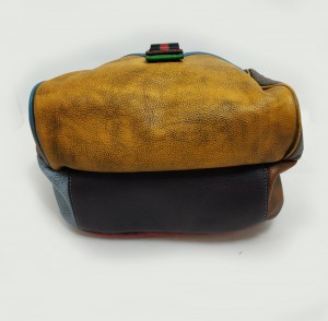 Рюкзак женский из натуральной кожи Yi Tian (527) микс
