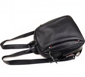 Рюкзак женский кожаный KANGAROO DROI черный 8906