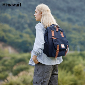 Рюкзак Himawari 9018-06 синий на модели фото 2
