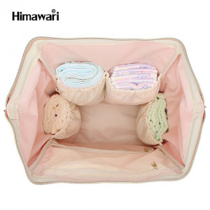 Рюкзак для мам Himawari 1213-01 сиреневый