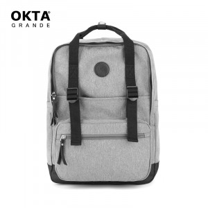 Рюкзак Himawari OKTA 1085B-10 серый меланж
