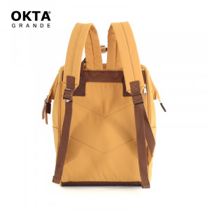 Рюкзак OKTA 1086-02 желтый фото сзади