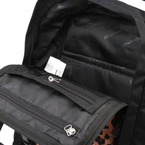 Рюкзак Himawari HM188L -62 черный c леопардовым принтом