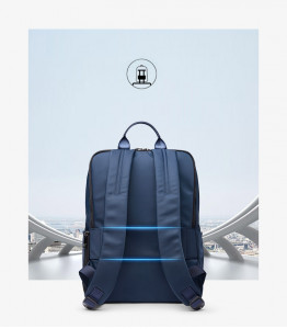 Рюкзак женский для ноутбука 14 WilliamPOLO Polo207222 легко фиксируется на багаже