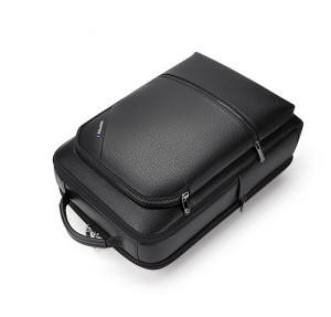 Кожаный рюкзак WilliamPOLO POLO227269 для 17,3 черный