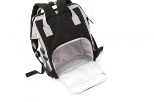 Рюкзак для мамы и малыша Himawari 1208 молния на спинке для быстрого доступа к вещам