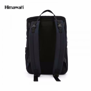 Рюкзак для мам Himawari 1223-06 темно-синий фото сзади