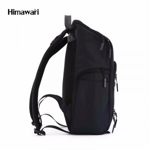 Рюкзак для мам Himawari 1223-06 темно-синий фото сбоку
