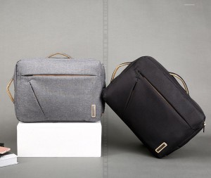 Рюкзак с кодовым замком для ноутбука 15,6 TUGUAN CF1769  серый и черный сопоставление