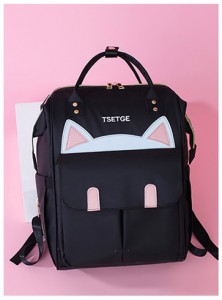 Рюкзак для мамы и малыша TSETGE IP143 черный главное фото