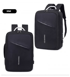 Рюкзак для ноутбука антивор DINGXINYIZU 825 чёрный
