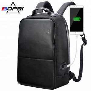 Рюкзак антивор для ноутбука 15,6" с USB BOPAI 751-004501 черный