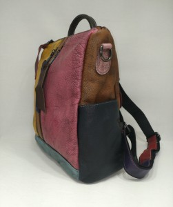 Рюкзак женский кожаный Yi Tian 521b разноцветный