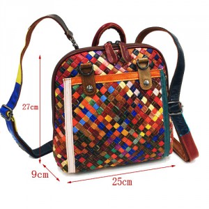 фото размерыразмеры модели Авторский рюкзак "Пленение" Yi Tian F175 разноцветный 