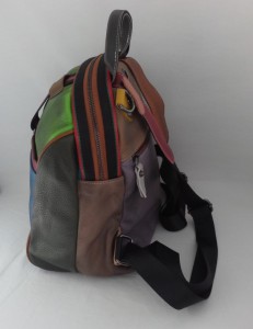 Рюкзак ручной работы Yi Tian 527b разноцветный фото вид сзади фото2