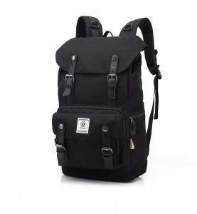 Рюкзак городской для ноутбука 15,6" OZUKO чёрный (8675)