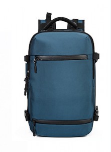 рюкзак для путешествий ozuko 8983L синий вид спереди