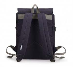 Холщовый рюкзак Muzee ME1108 синий спинка рюкзака