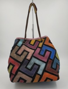 Женская кожаная сумка ручной работы  Yi Tian 805 вид сзади