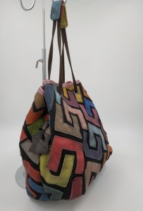 Женская кожаная сумка ручной работы  Yi Tian 805 фото сбоку