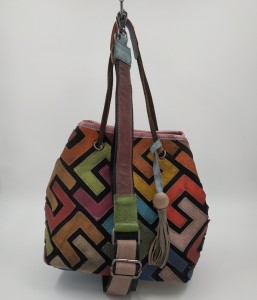 Женская кожаная сумка ручной работы  Yi Tian 805 с плечевым ремнем из кожи
