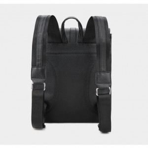 Рюкзак мужской кожаный Kangaroo Droi KS2226 черный спинка рюкзака