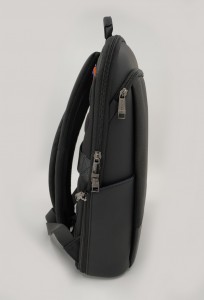 Тонкий рюкзак с USB 15.6 унисекс Bopai 61-17611 черный фото сбоку 2