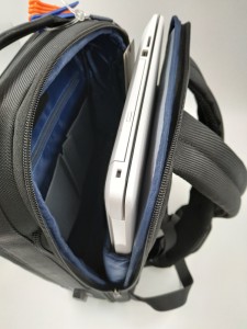 Деловой рюкзак BOPAI 61-26211 черный в кармане с ноутбуком 17 дюймов