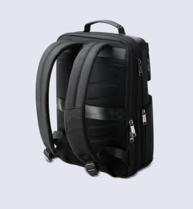 Рюкзак дорожный многофункциональный BOPAI 61-14311 черный фото спинки рюкзака