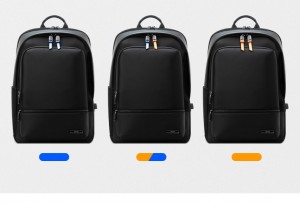 Бизнес рюкзак BOPAI 61-02111 с разноцветными брелками на замки