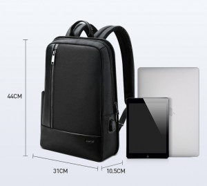 Тонкий рюкзак для ноутбука 15.6 BOPAI 61-18511 с размерами