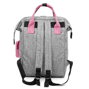 Рюкзак для мам LIVING TRAVELING SHARE CX9394 серый фото сзади