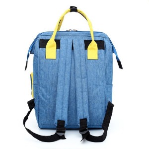 Рюкзак для мам LIVING TRAVELING SHARE CX9394 голубой фото сзади