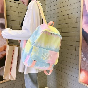 Рюкзак школьный Ming Hao MH696 Градиент 2 фото на девочке