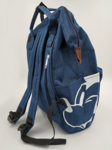 Школьный рюкзак для девочки Anello 004 синий фото вполоборота