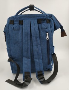 Школьный рюкзак для девочки Anello 004 синий спинка рюкзака