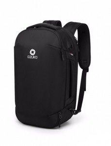 Рюкзак дорожный  для ноутбука 15,6" OZUKO черный (9216S) фото вполоборота